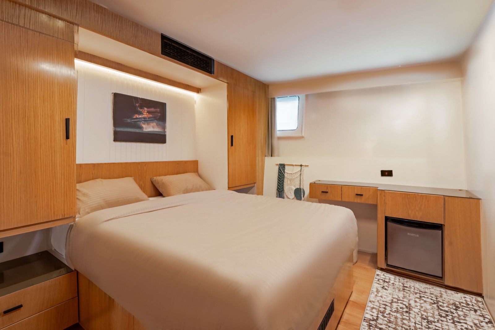 Cabin aboard DRAGON
