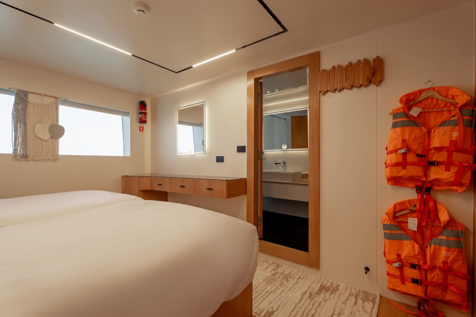 Cabin aboard DRAGON