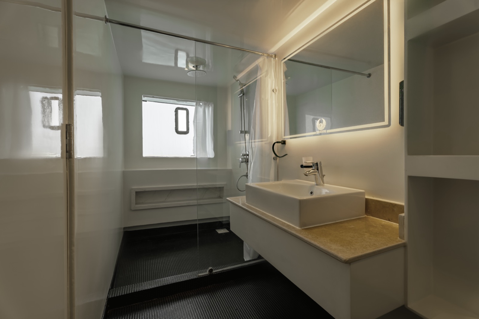 Cabin aboard DRAGON